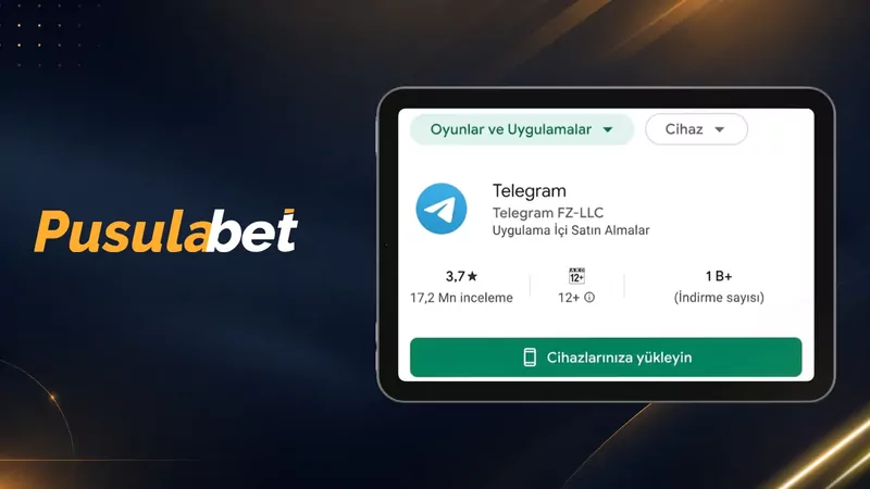 Google Play’de Telegram yükleme ekranı