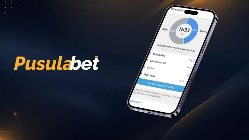 Telegram depolama ve önbellek ekranı