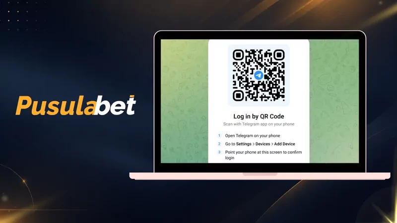 Telegram Web QR kod ile giriş ekranı